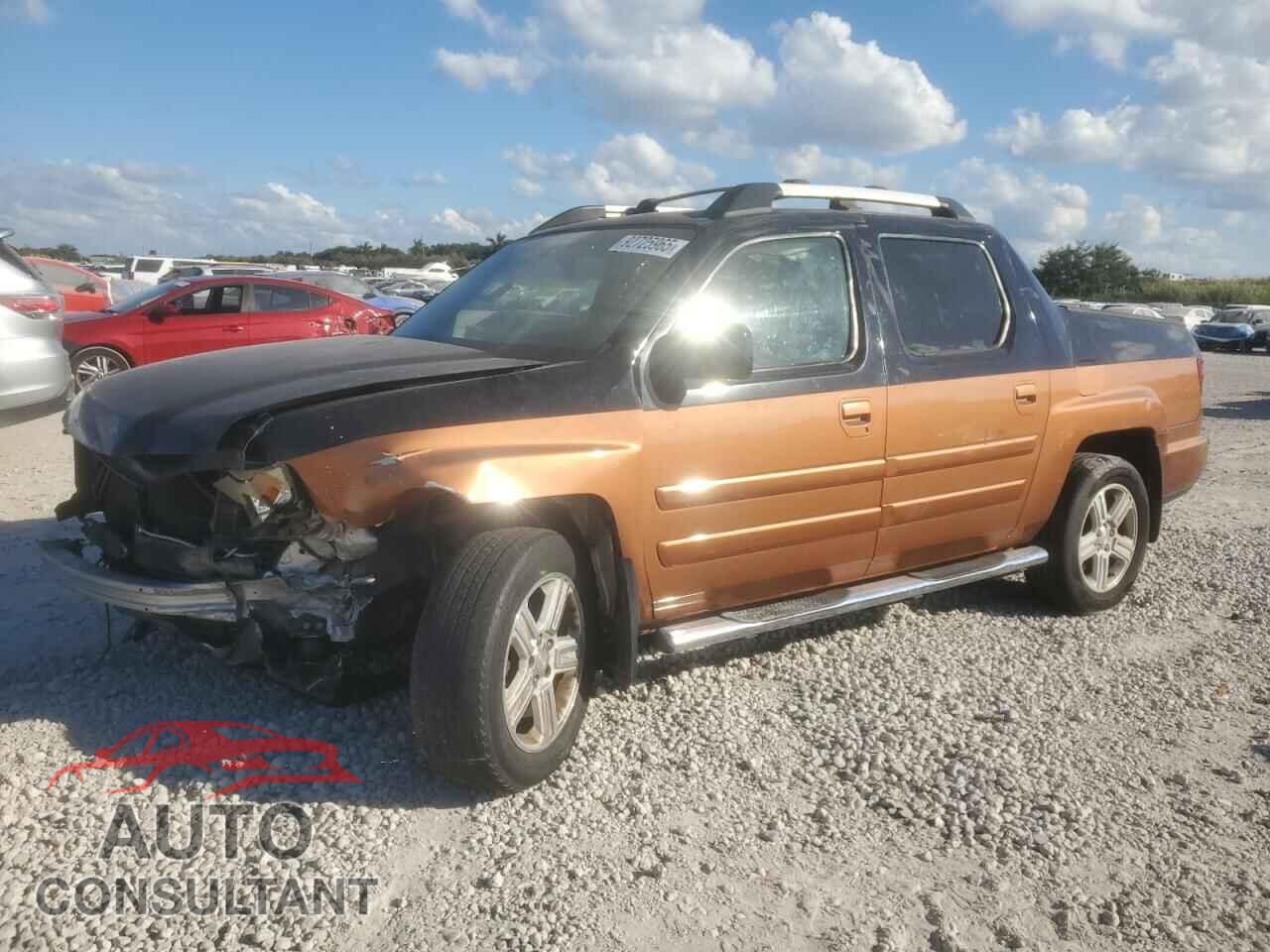 HONDA RIDGELINE 2009 - 5FPYK16539B109161