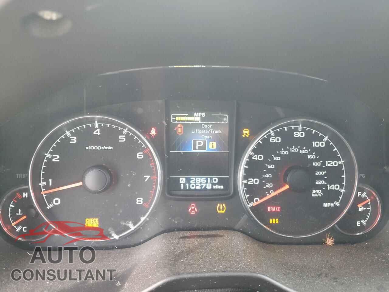 SUBARU OUTBACK 2013 - 4S4BRBKC4D3220968