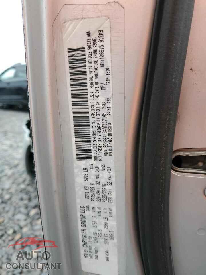 DODGE JOURNEY 2010 - 3D4PG4FB4AT117145