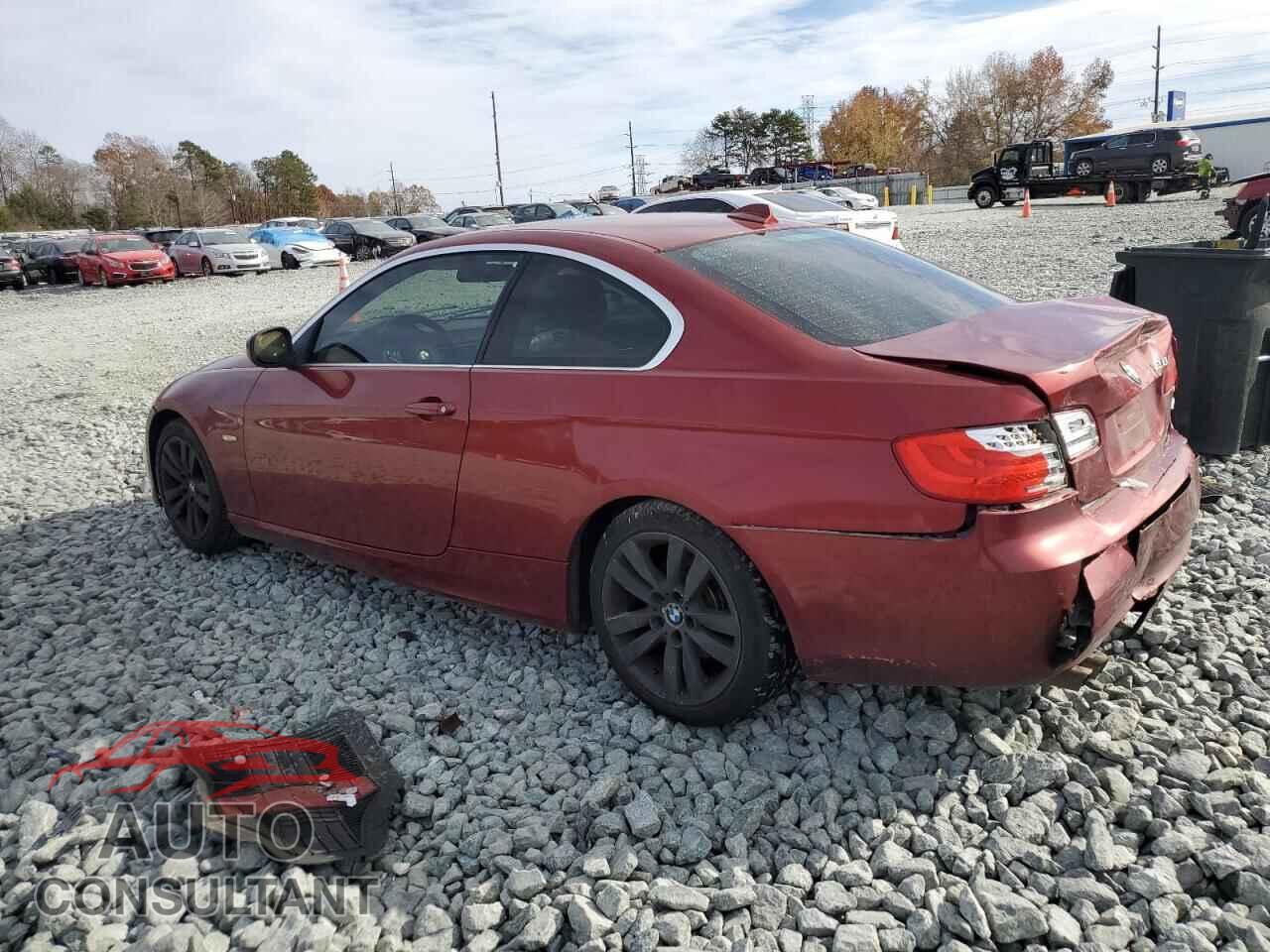 BMW 3 SERIES 2013 - WBAKE3C50DE772037