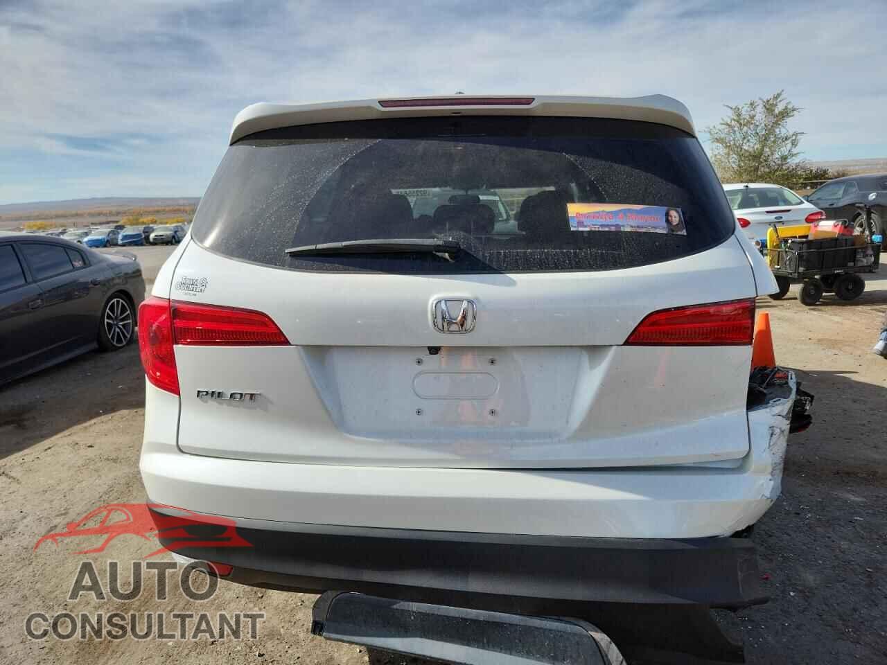 HONDA PILOT 2017 - 5FNYF5H35HB019718