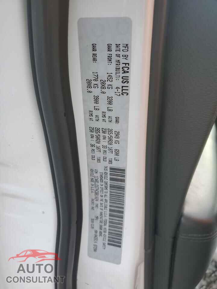 DODGE DURANGO 2017 - 1C4RDJDG7HC881024