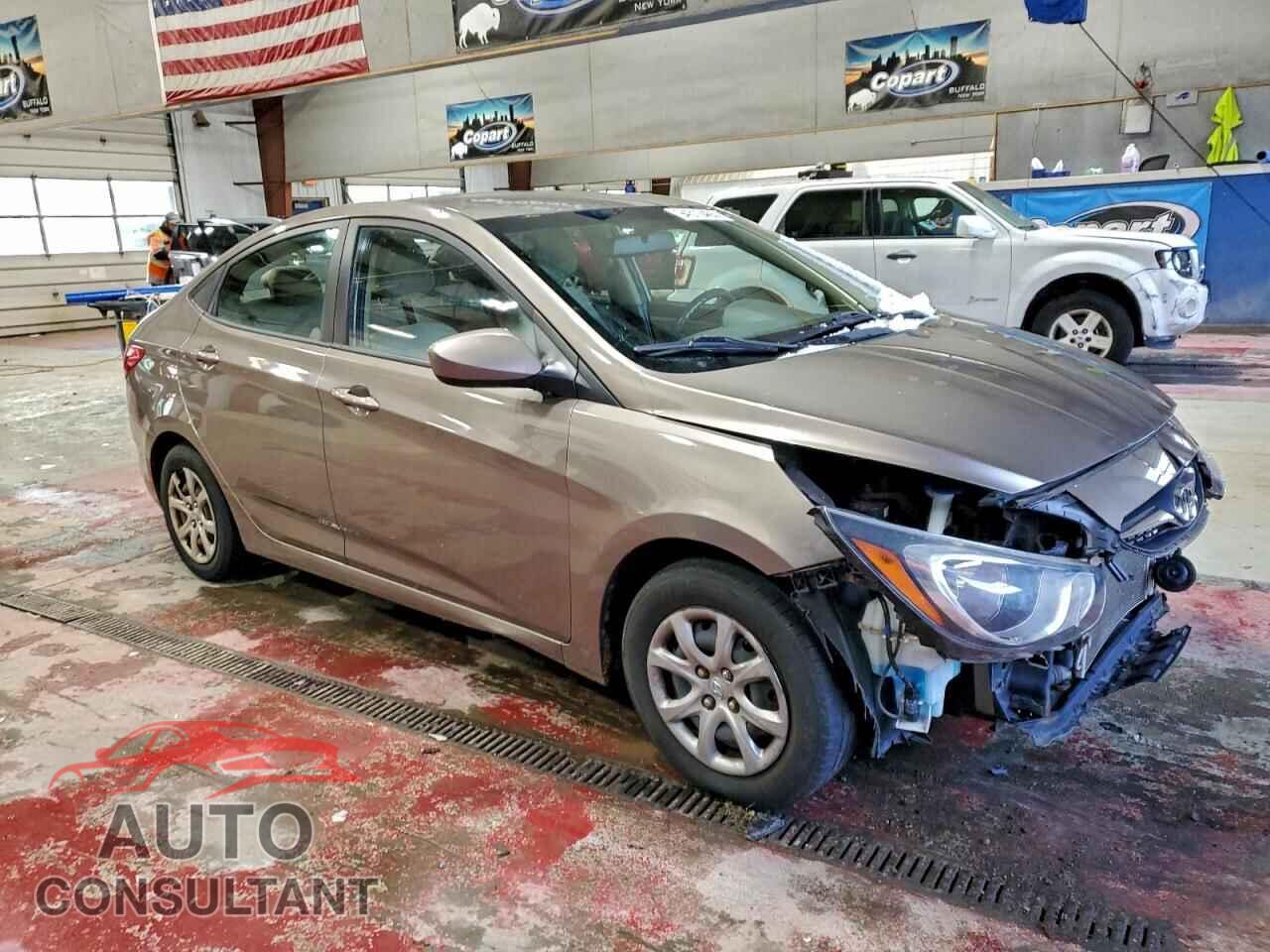 HYUNDAI ACCENT 2012 - KMHCT4AEXCU200849