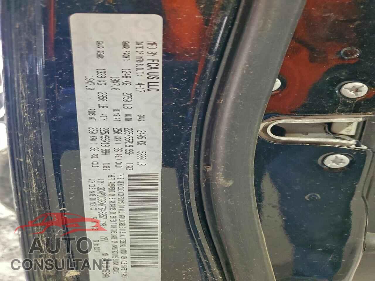 DODGE JOURNEY 2017 - 3C4PDCGBXHT648357
