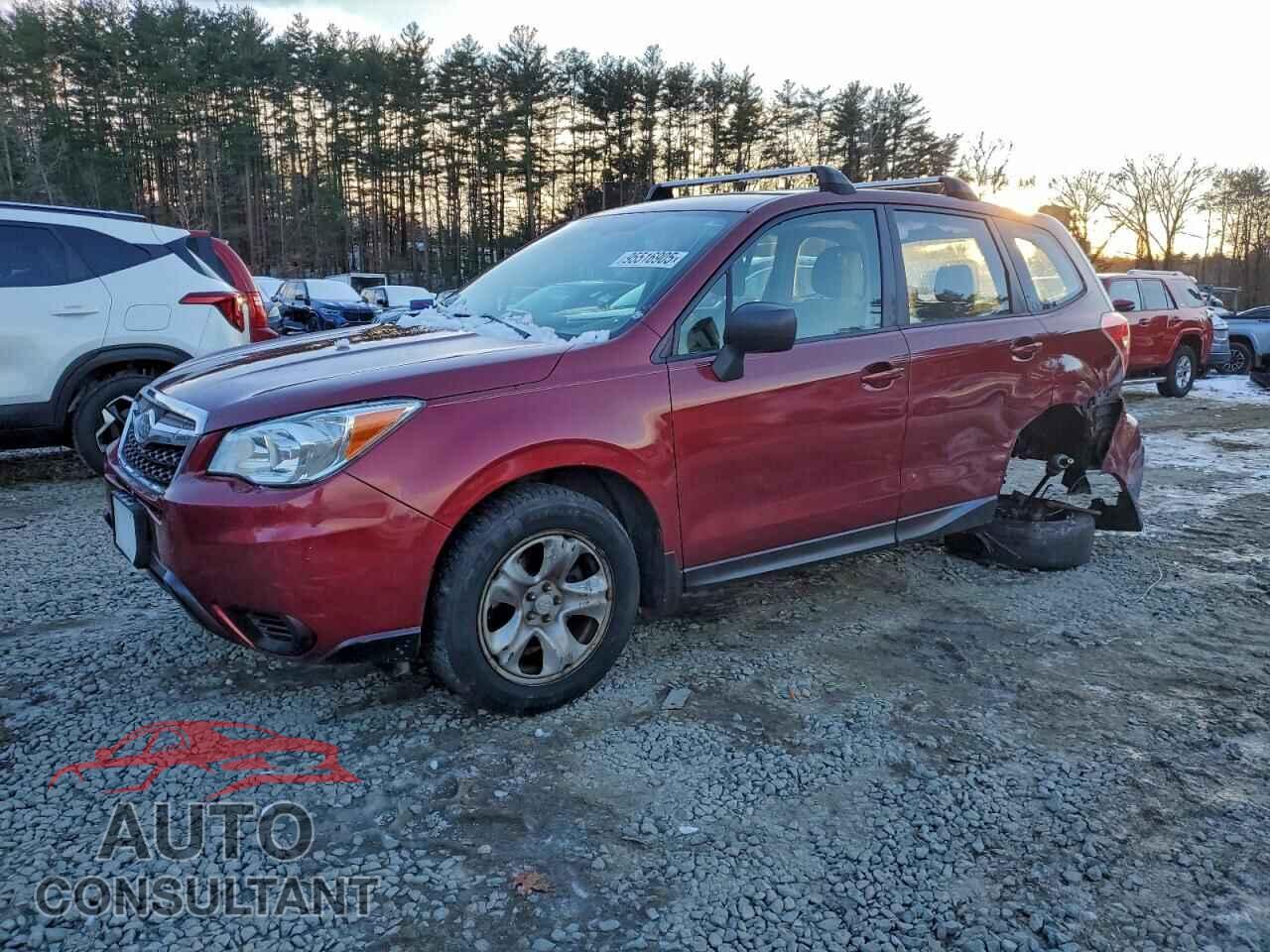 SUBARU FORESTER 2014 - JF2SJAAC4EH443525