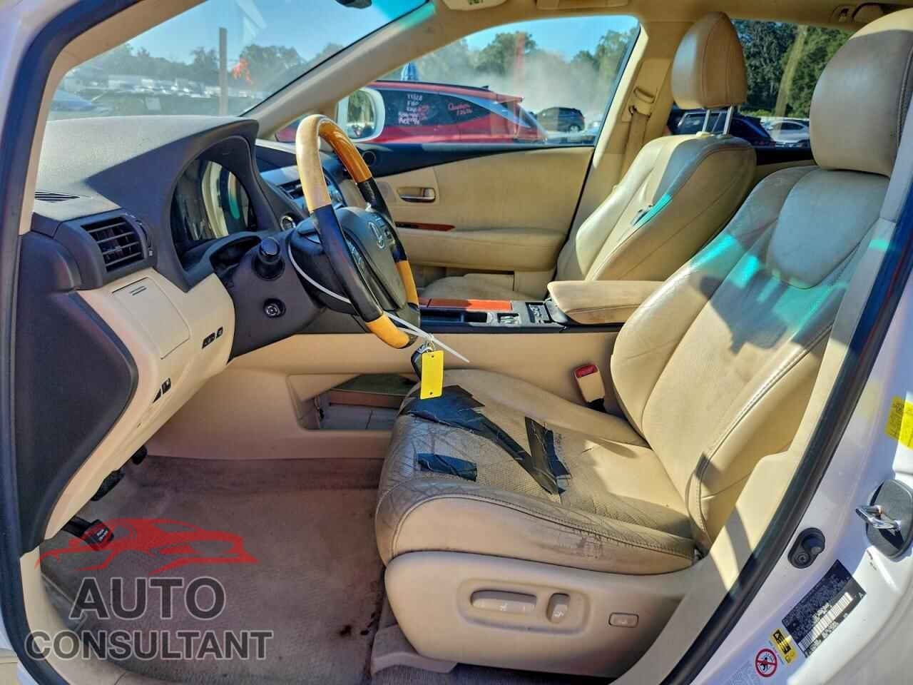 LEXUS RX350 2011 - 2T2BK1BA0BC099082