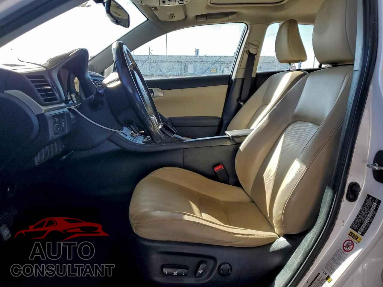LEXUS CT 200 2012 - JTHKD5BH0C2103889