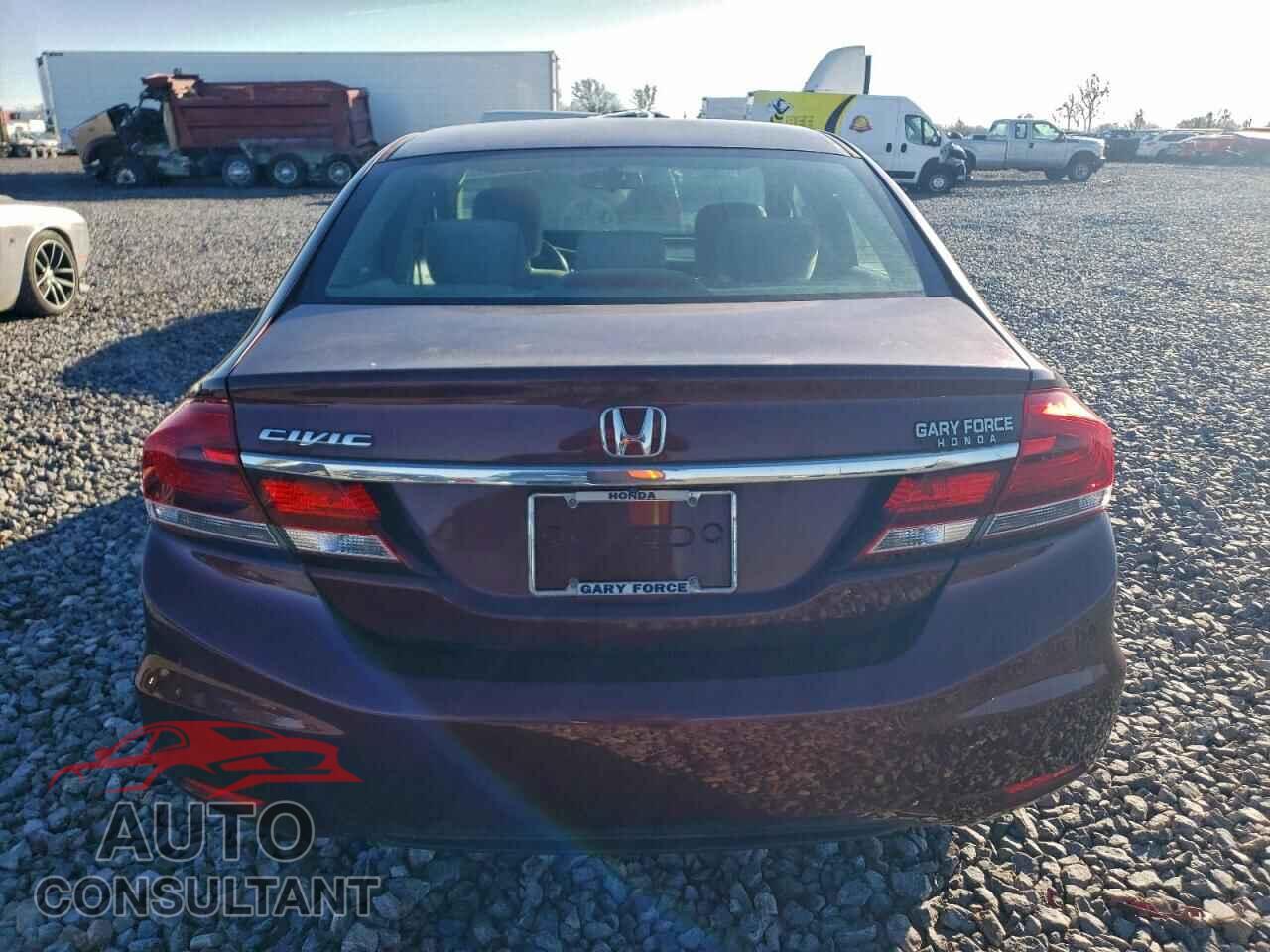 HONDA CIVIC 2013 - 19XFB2E54DE024965