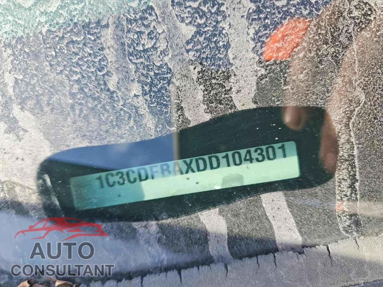DODGE DART 2013 - 1C3CDFBAXDD104301