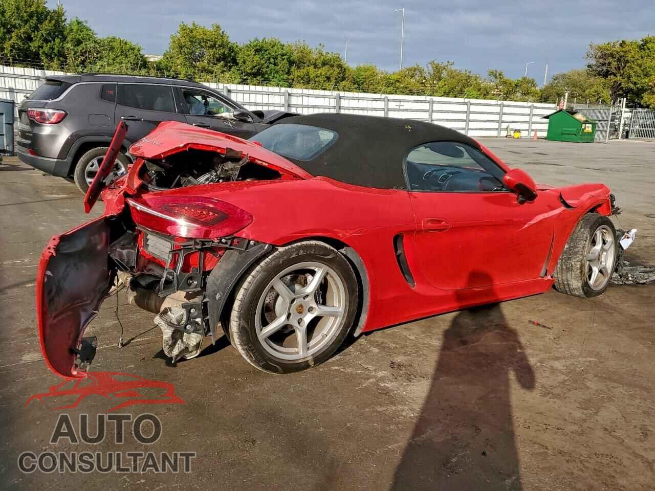 PORSCHE BOXSTER 2016 - WP0CA2A85GS120546