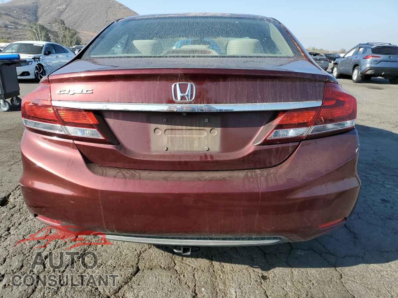 HONDA CIVIC 2013 - 19XFB2F50DE290417