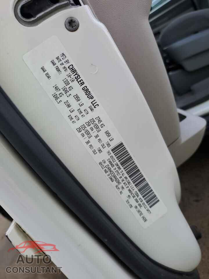 DODGE CARAVAN 2010 - 2D4RN4DE5AR462845