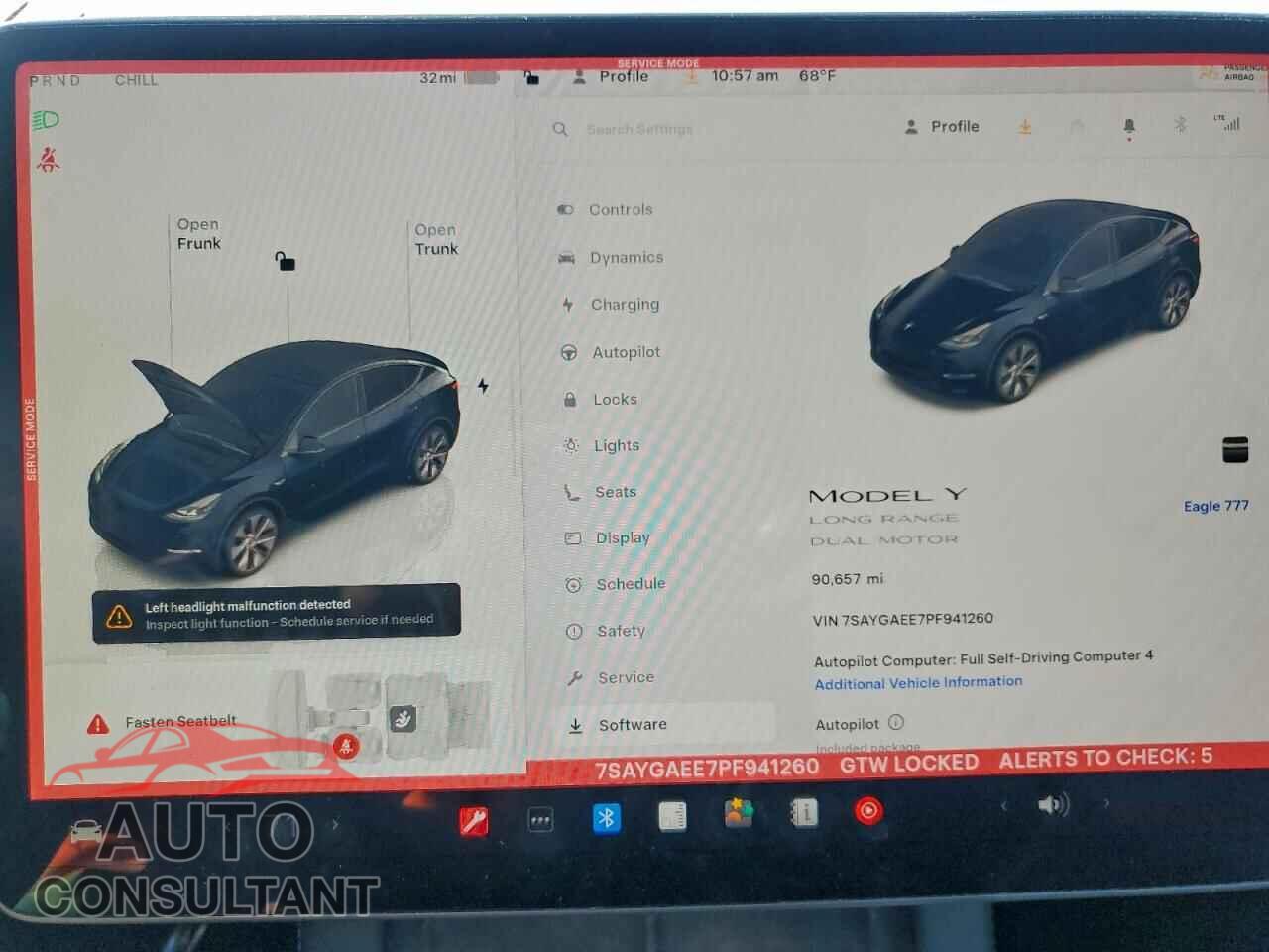 TESLA MODEL Y 2023 - 7SAYGAEE7PF941260