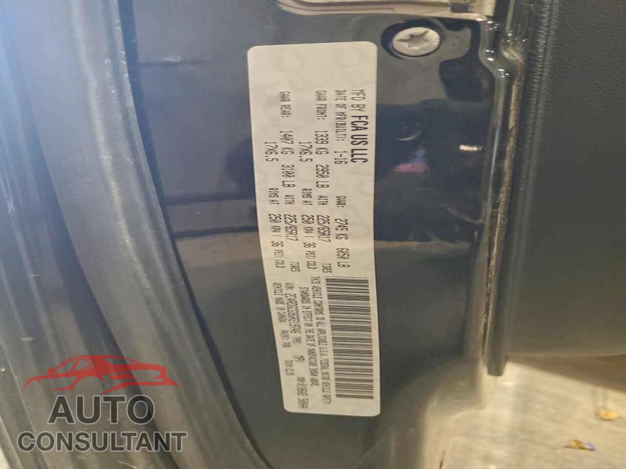 DODGE CARAVAN 2016 - 2C4RDGCG9GR219746