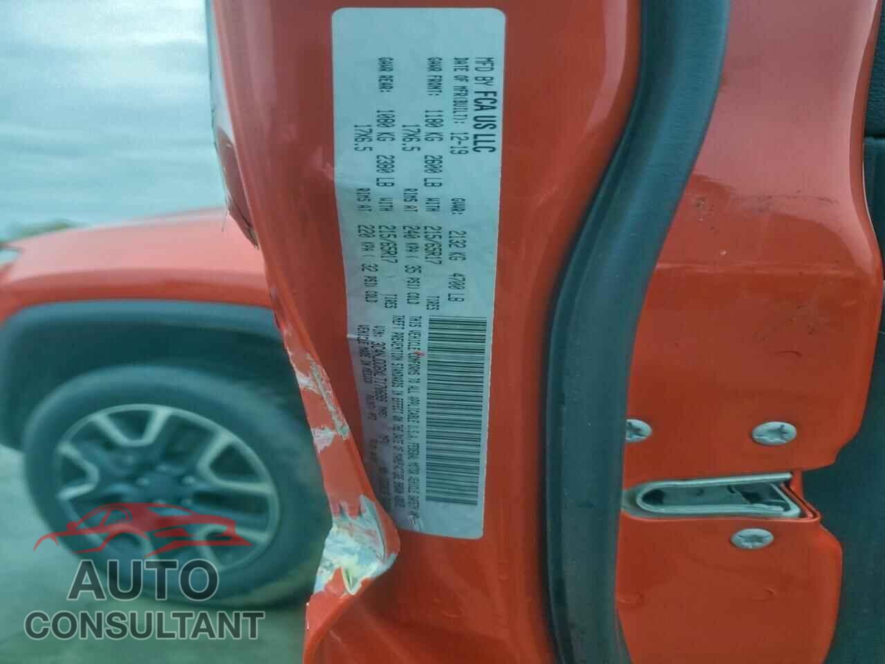 JEEP COMPASS 2020 - 3C4NJDDBXLT170699