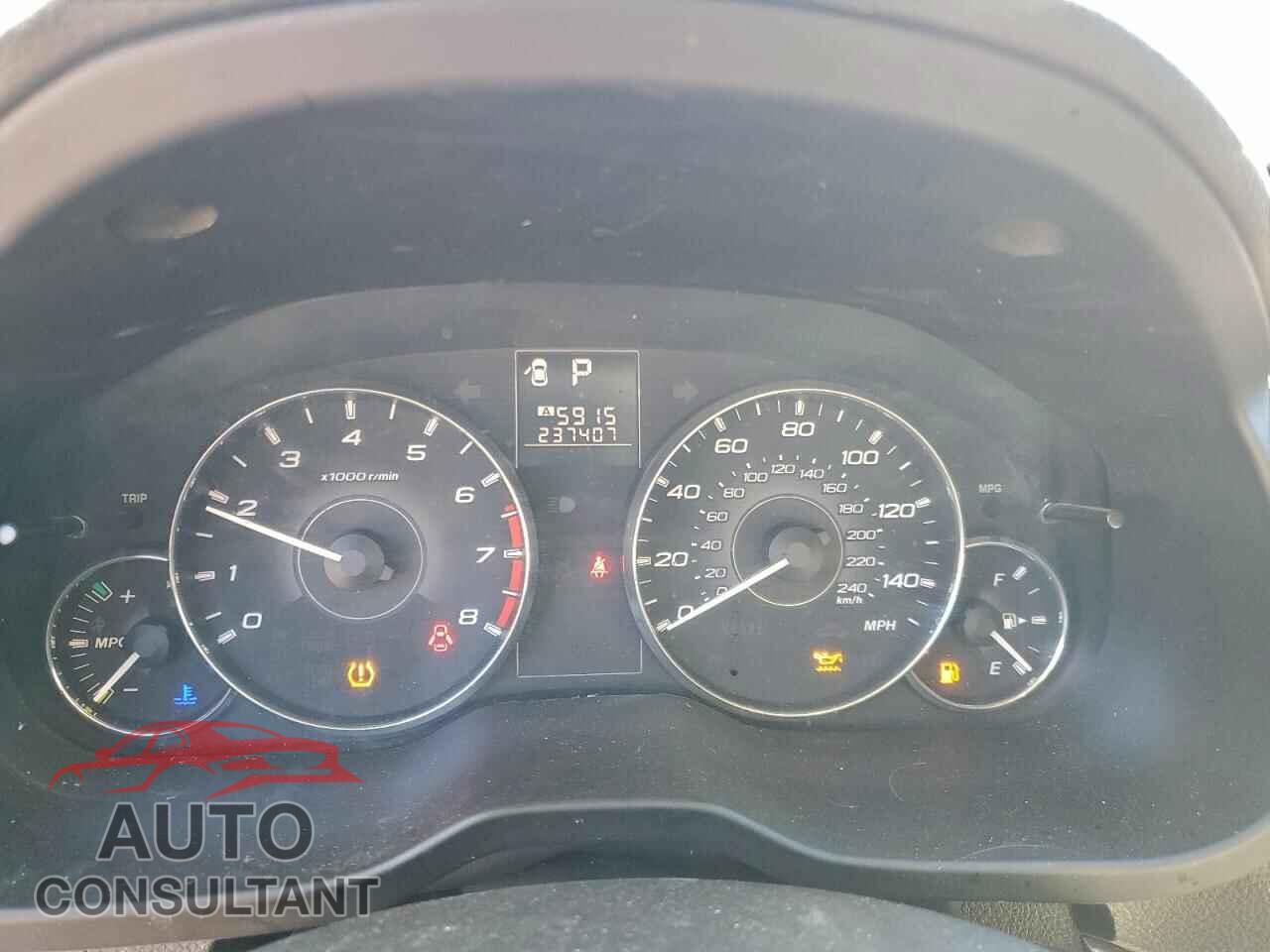 SUBARU OUTBACK 2011 - 4S4BRBGC4B3342364