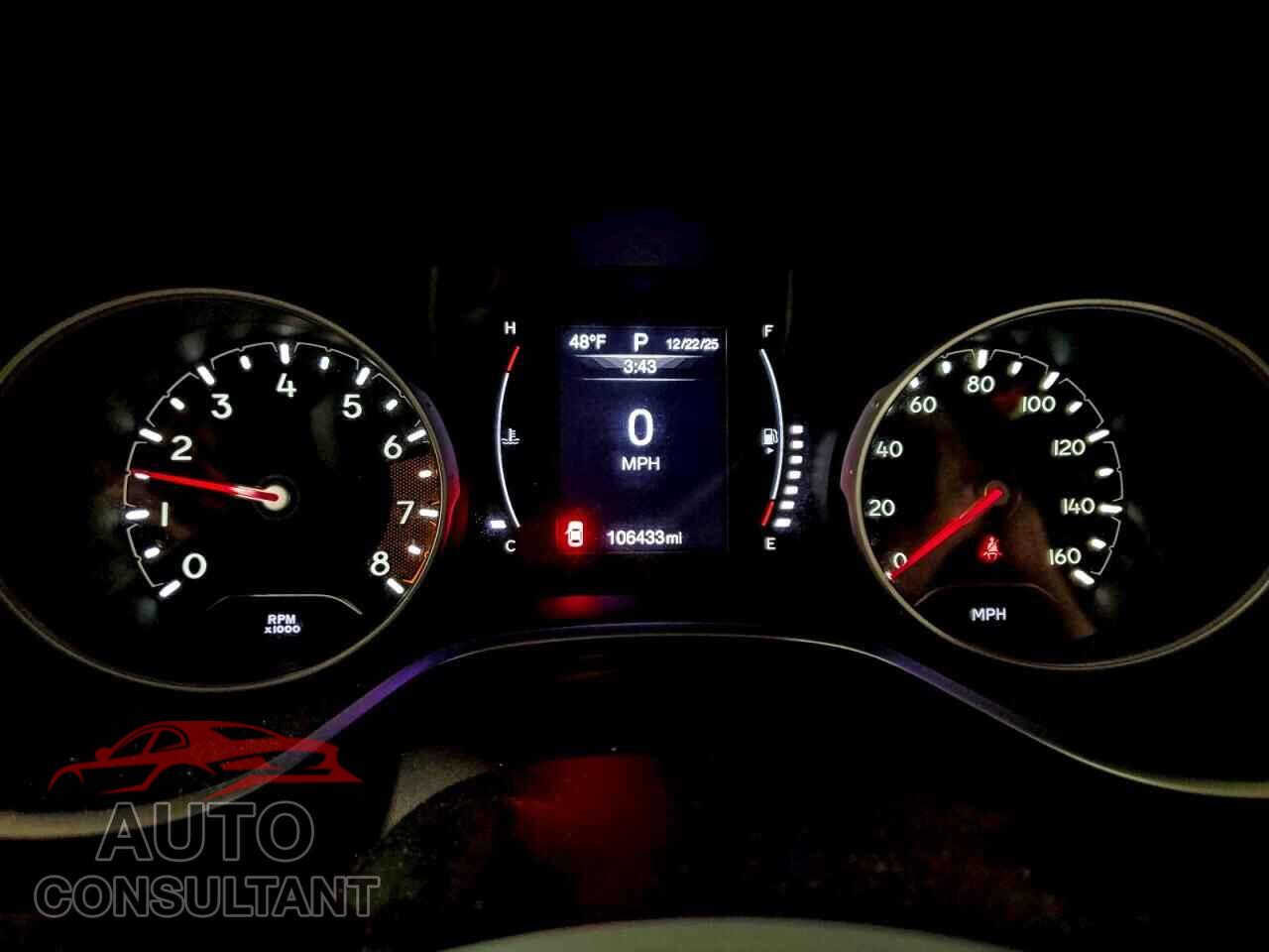 JEEP COMPASS 2017 - 3C4NJDAB3HT597010