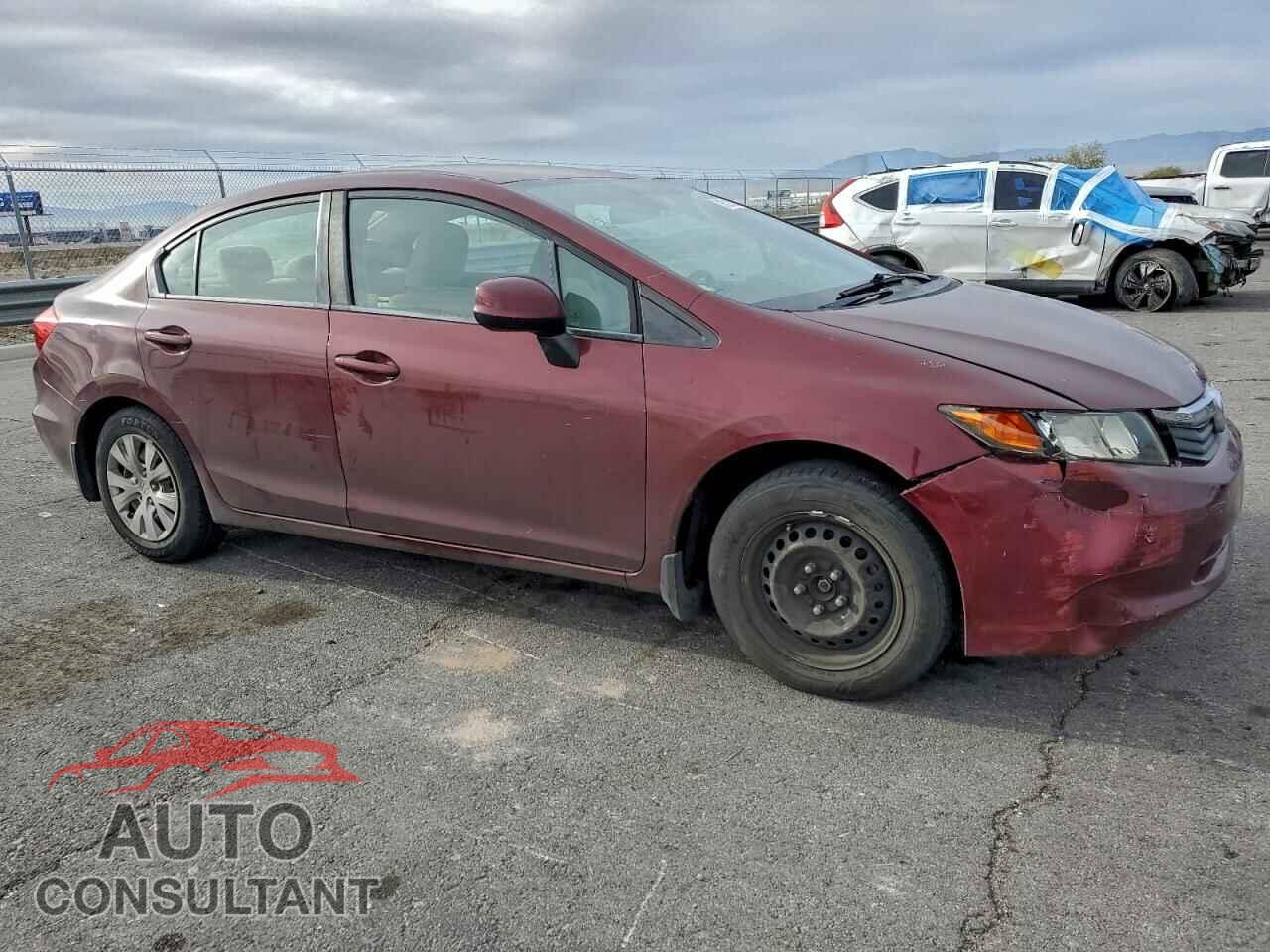 HONDA CIVIC 2012 - 19XFB2F56CE033499