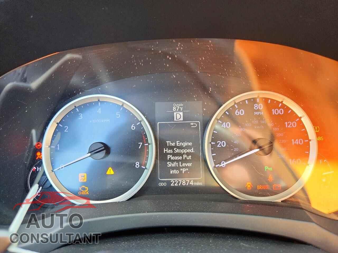 LEXUS IS 2014 - JTHBF1D2XE5029149