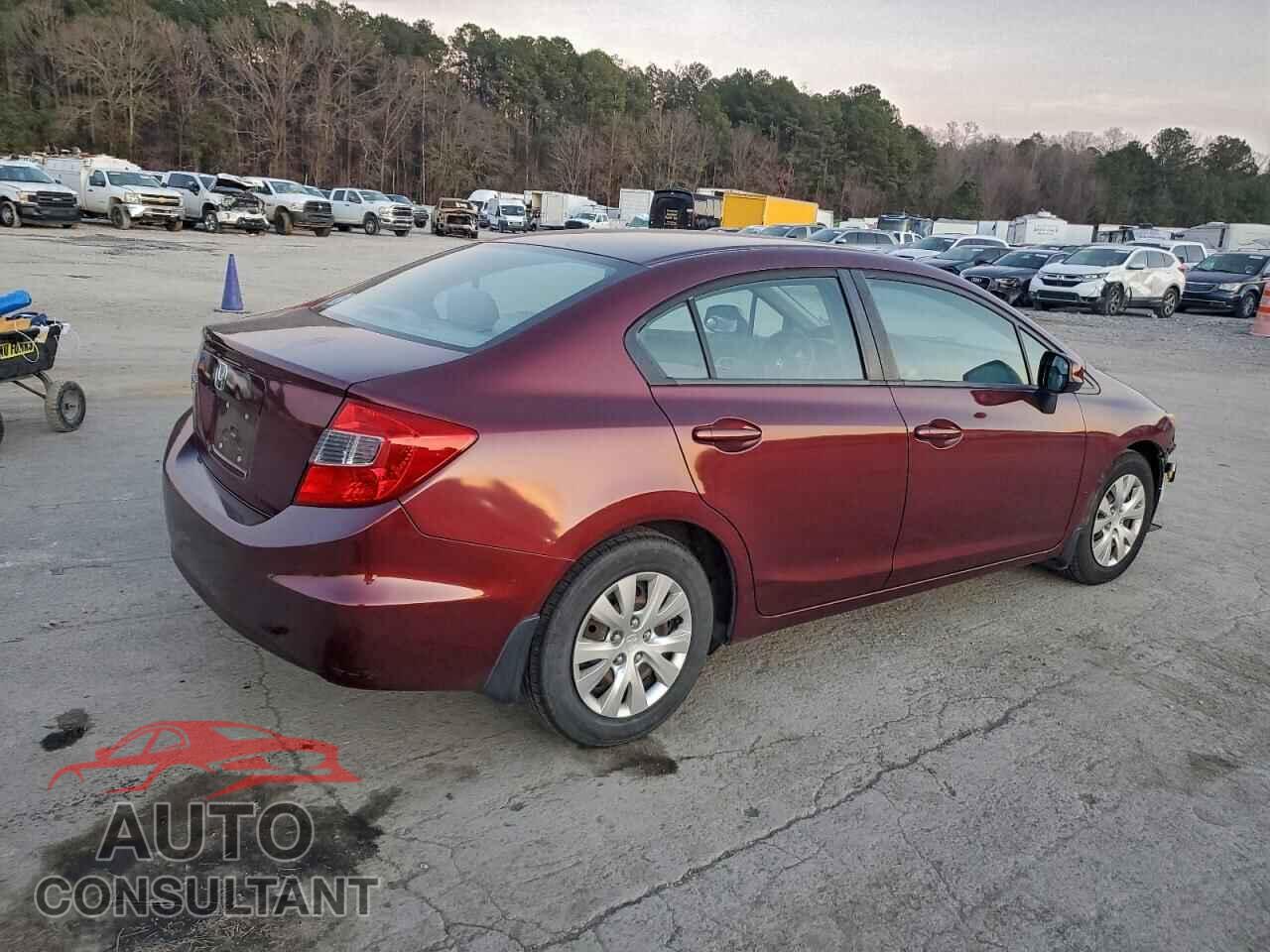 HONDA CIVIC 2012 - 2HGFB2F53CH558557
