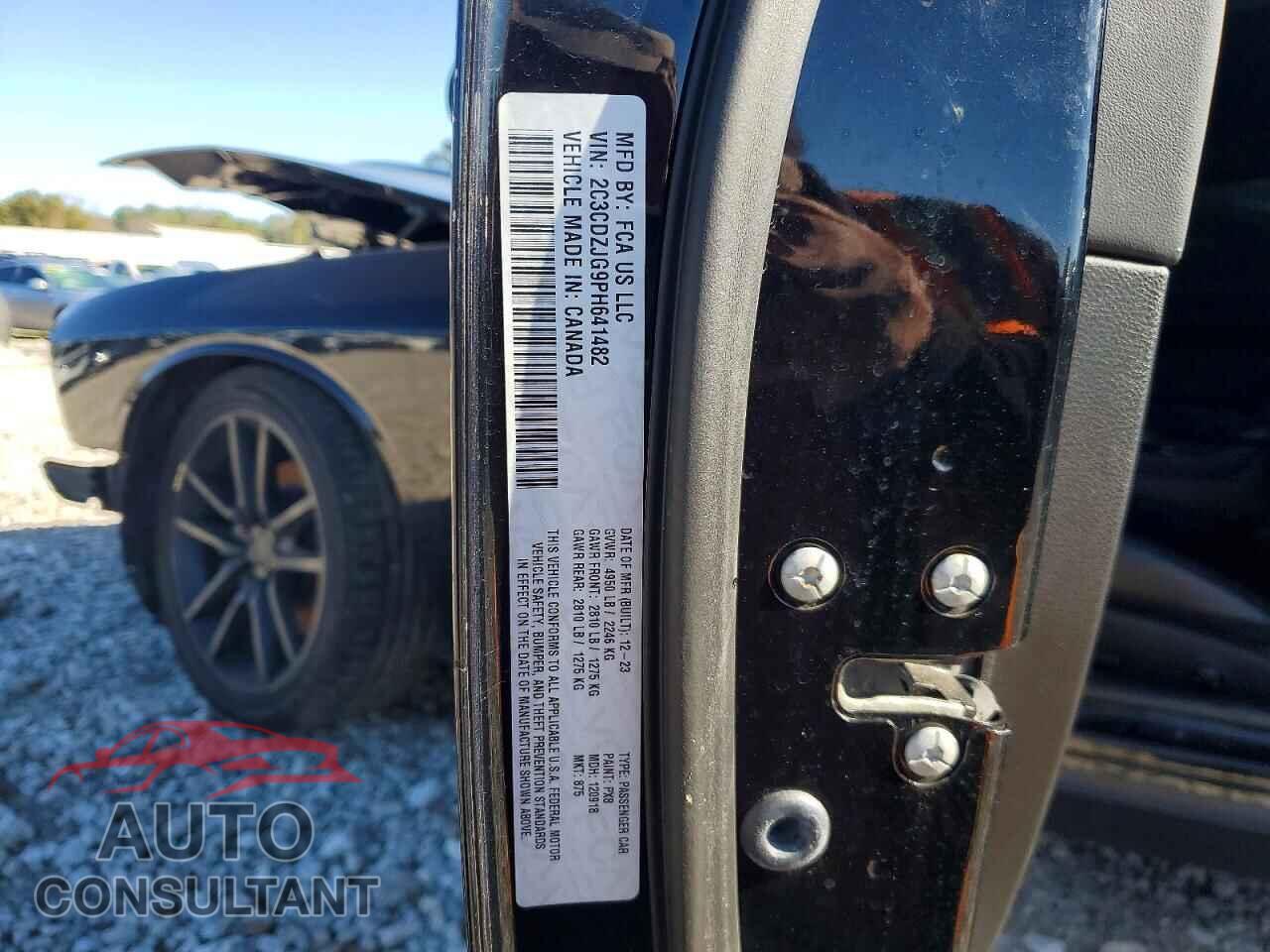 DODGE CHALLENGER 2023 - 2C3CDZJG9PH641482
