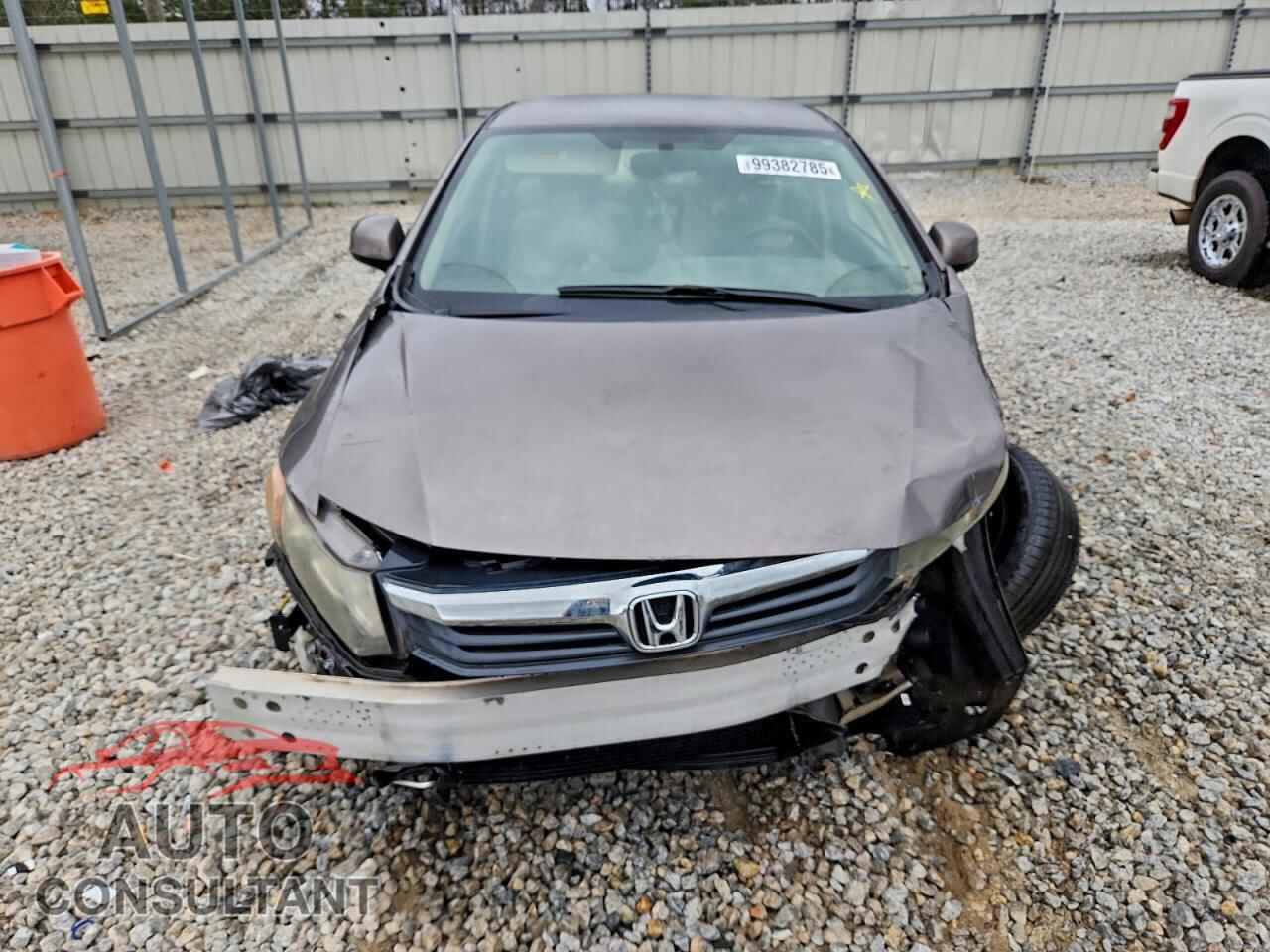 HONDA CIVIC 2012 - 19XFB2F57CE085126