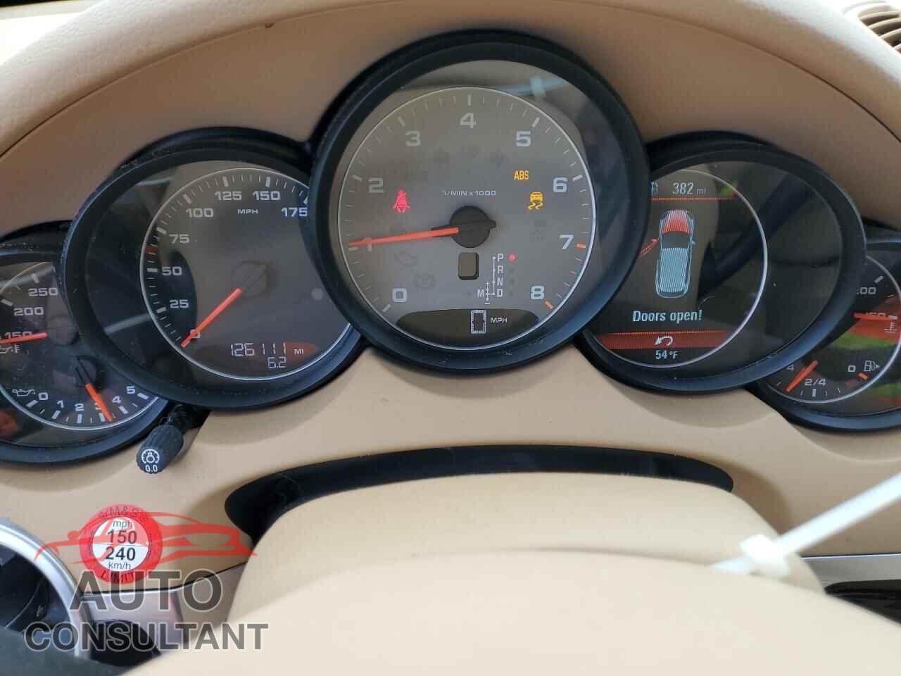 PORSCHE CAYENNE 2012 - WP1AB2A23CLA44621