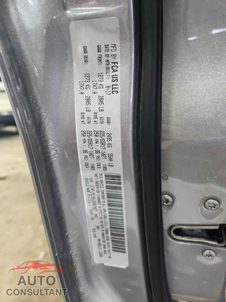 JEEP GRAND CHER 2018 - 1C4PJMLB0JD501027