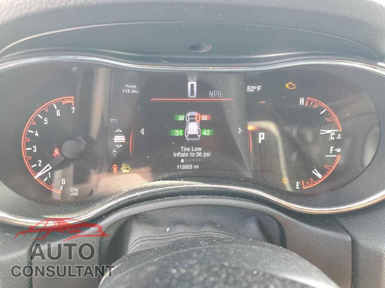DODGE DURANGO 2015 - 1C4RDJEGXFC177587