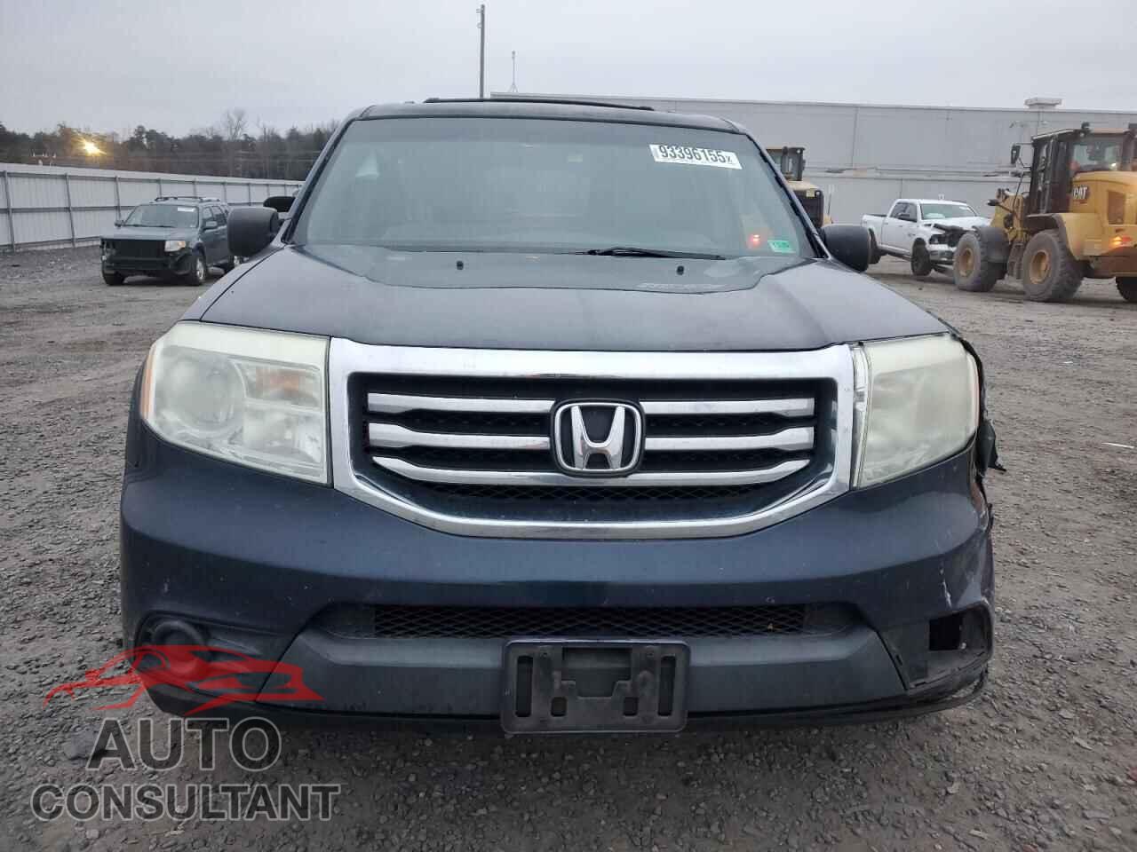 HONDA PILOT 2012 - 5FNYF4H24CB013449