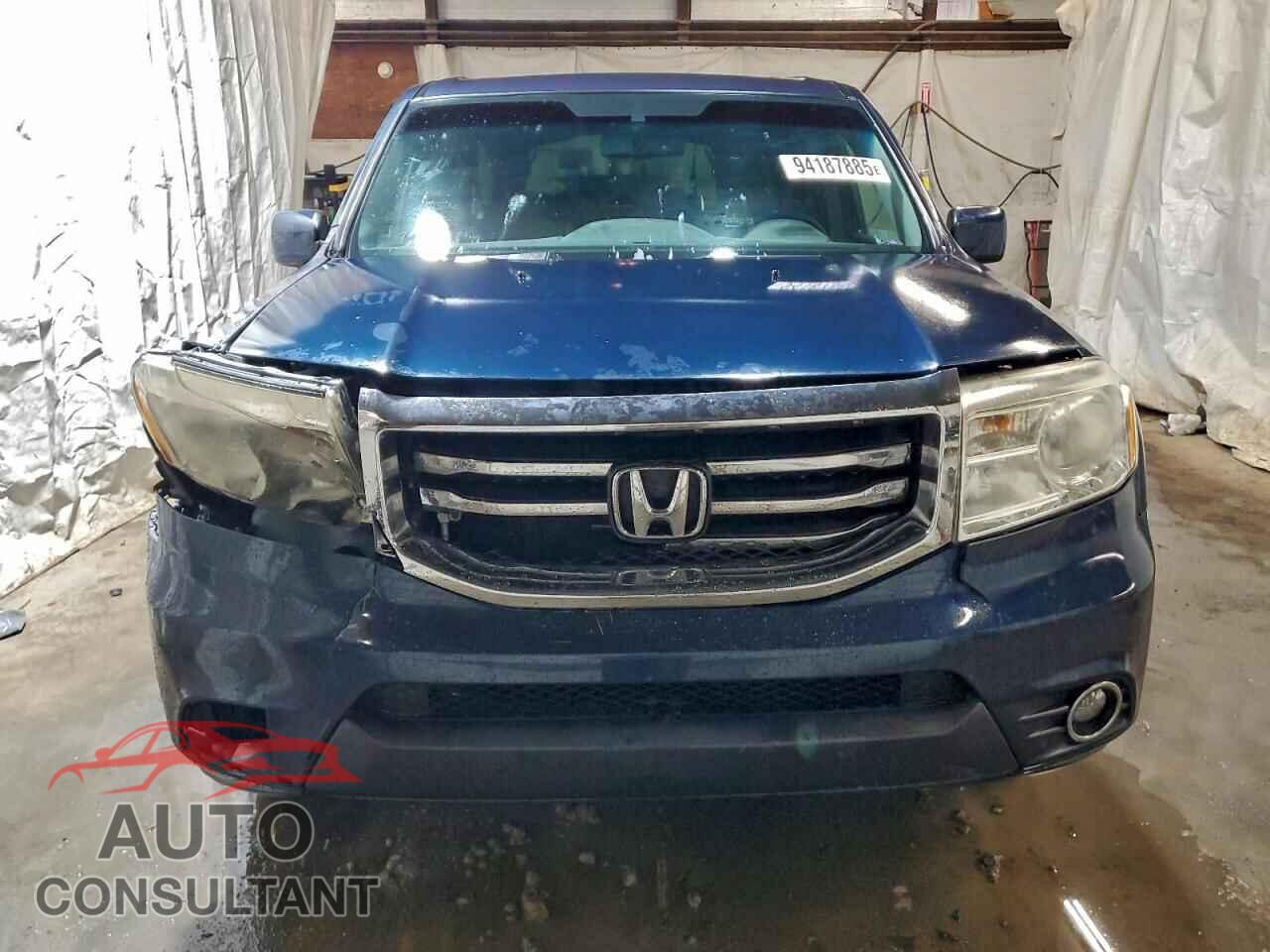 HONDA PILOT 2012 - 5FNYF4H53CB058246