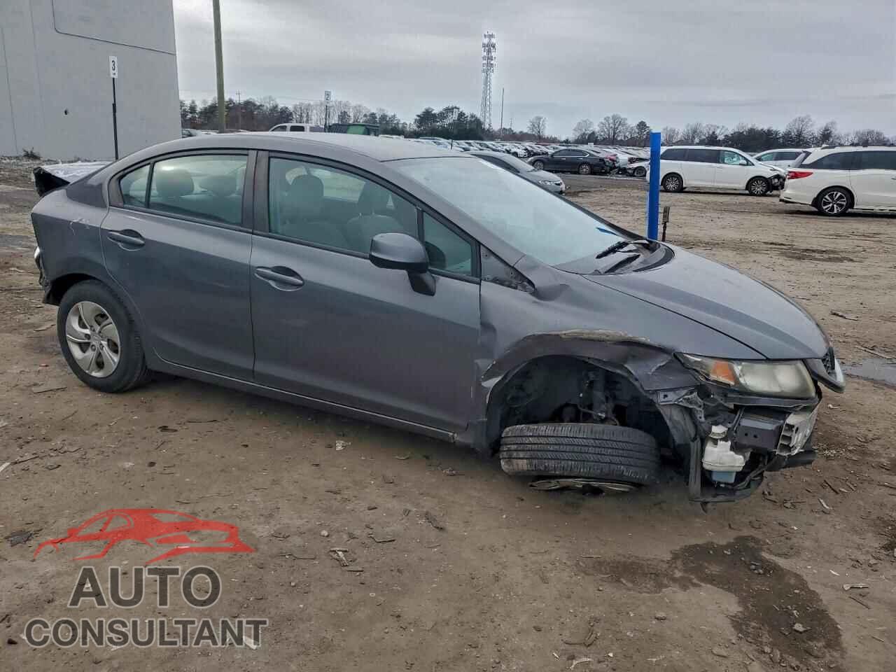 HONDA CIVIC 2013 - 2HGFB2F51DH514557