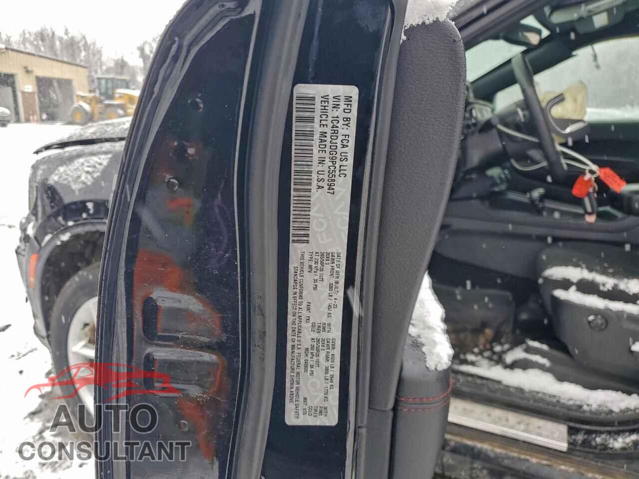 DODGE DURANGO 2023 - 1C4RDJDG9PC558947