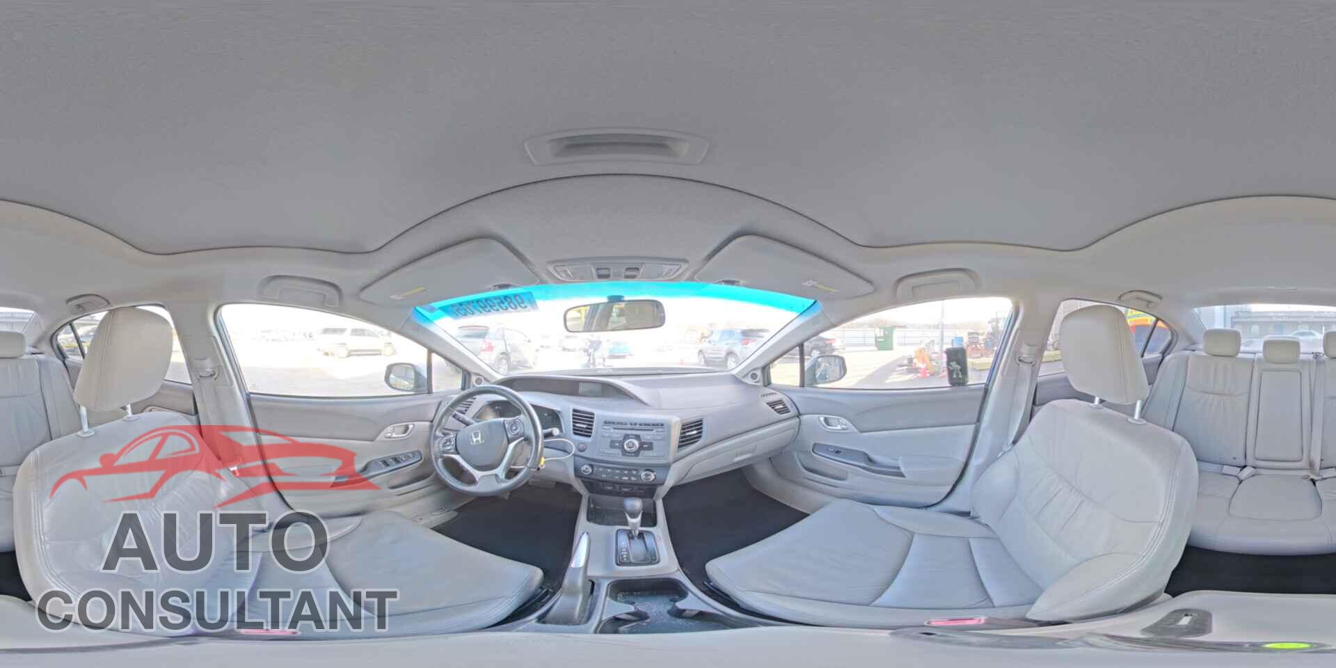 HONDA CIVIC 2012 - 19XFB2F93CE024083