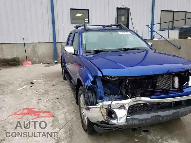 NISSAN FRONTIER 2012 - 1N6AD0EV0CC401299