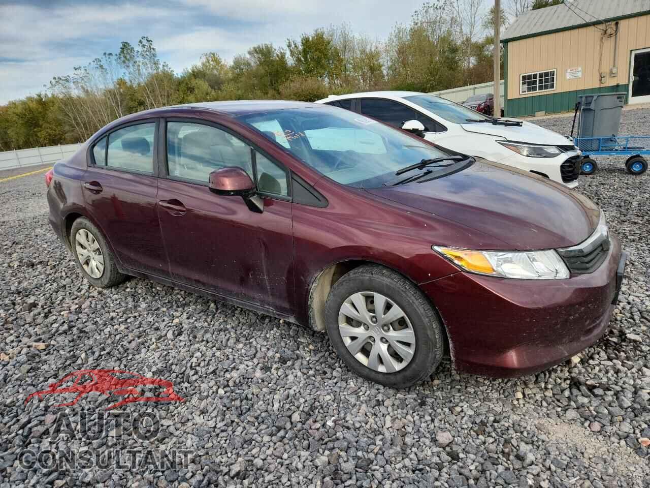 HONDA CIVIC 2012 - 19XFB2F56CE069872