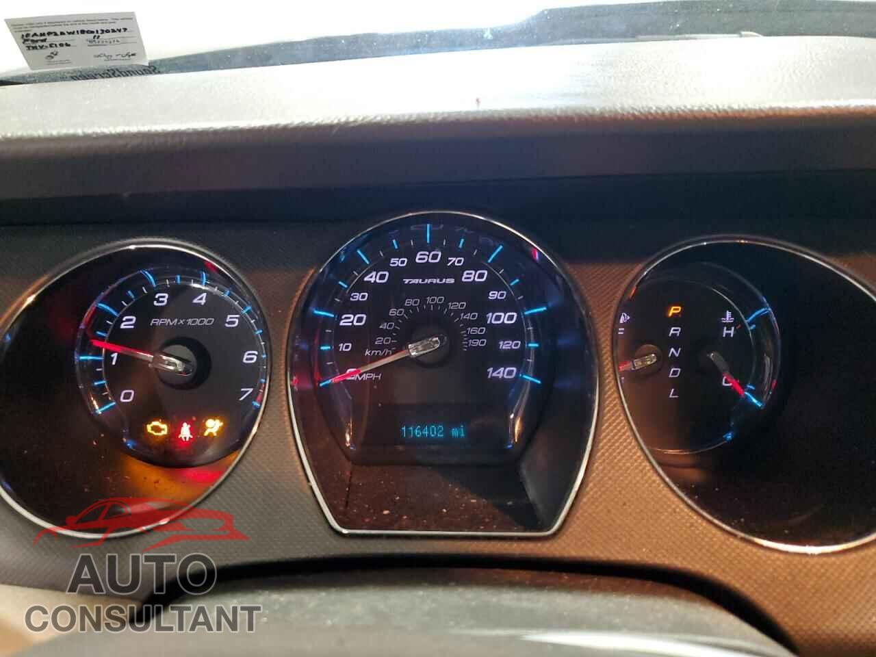 FORD TAURUS 2011 - 1FAHP2DW1BG130247