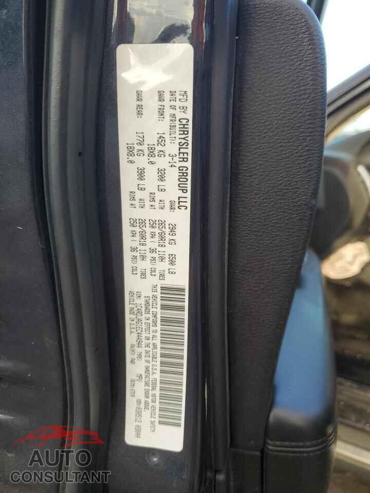 DODGE DURANGO 2014 - 1C4RDJAG1EC444944