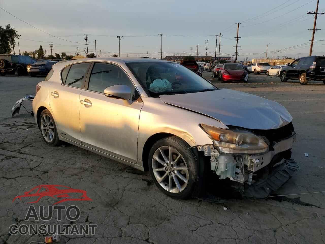 LEXUS CT 200 2012 - JTHKD5BH3C2107452