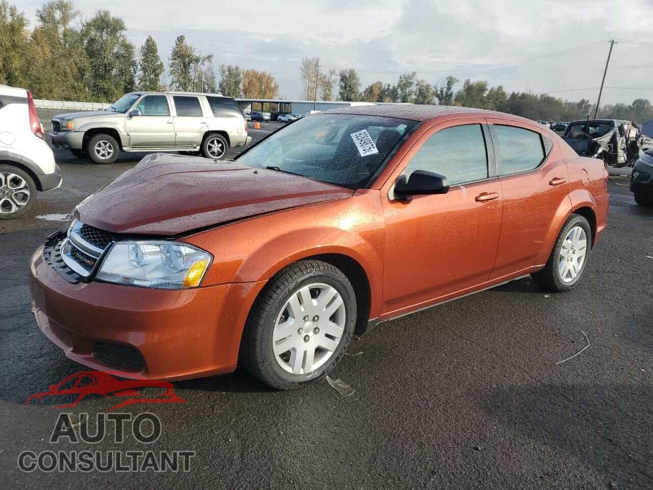 DODGE AVENGER 2012 - 1C3CDZAB8CN259711