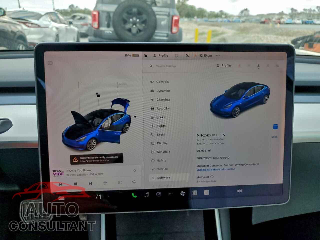 TESLA MODEL 3 2020 - 5YJ3E1EB5LF796040