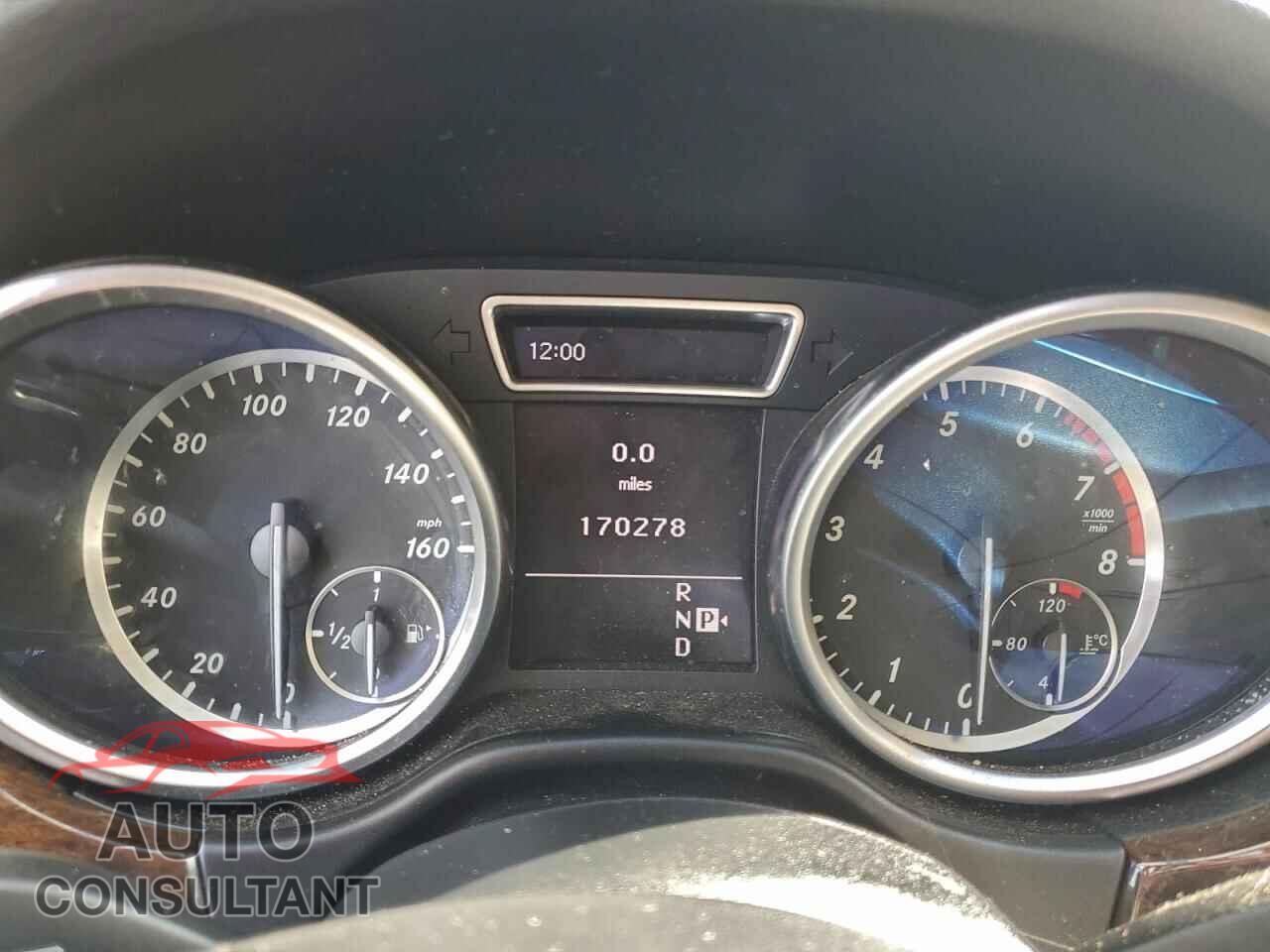 MERCEDES-BENZ M-CLASS 2012 - 4JGDA5HB0CA020034
