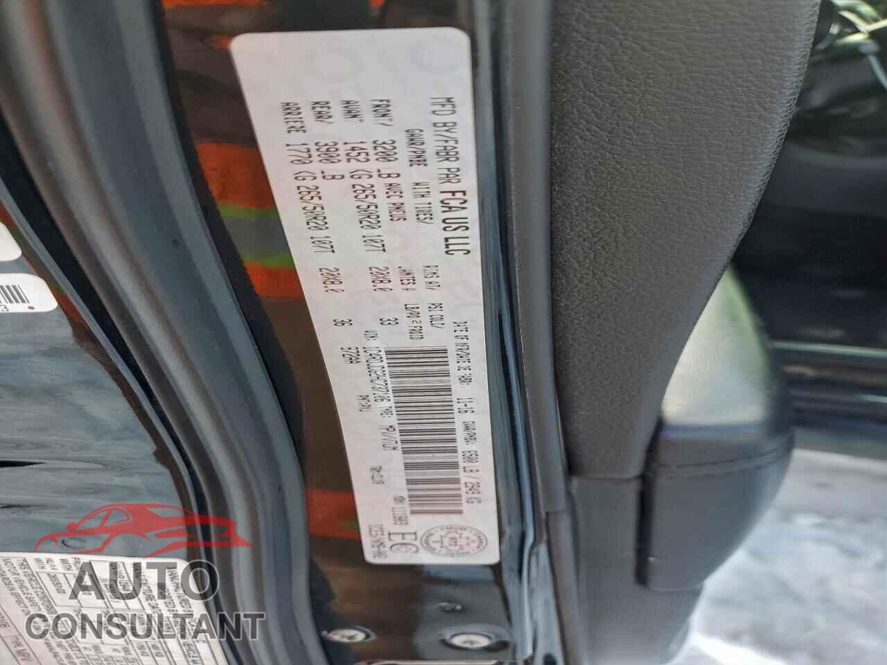 DODGE DURANGO 2017 - 1C4RDJDG2HC737106