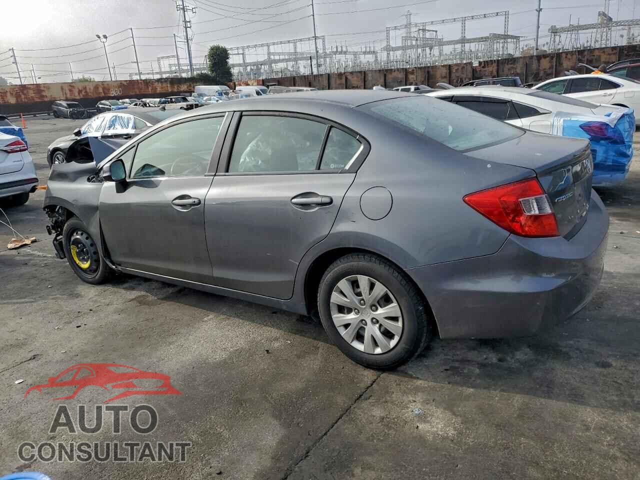 HONDA CIVIC 2012 - 19XFB2F50CE089602