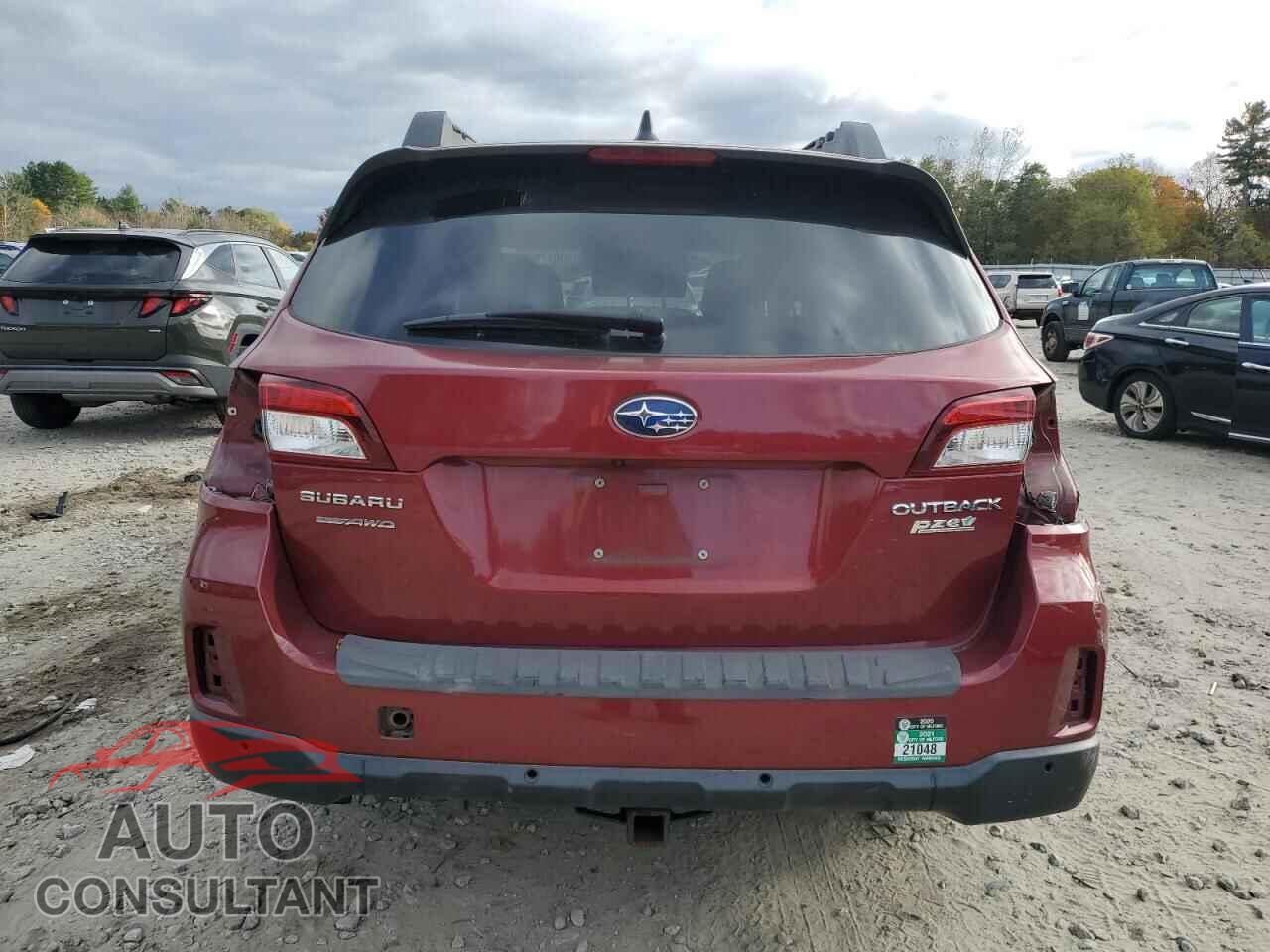 SUBARU OUTBACK 2017 - 4S4BSANC4H3247216