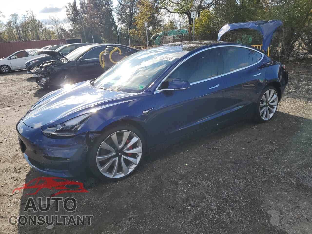TESLA MODEL 3 2018 - 5YJ3E1EB7JF080947