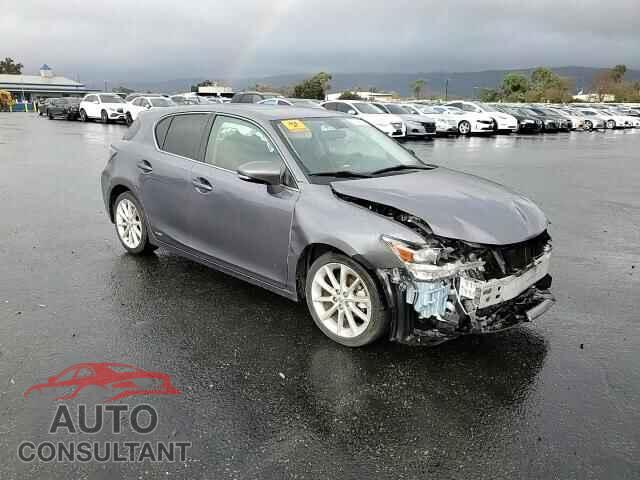 LEXUS CT 200 2013 - JTHKD5BH3D2131848