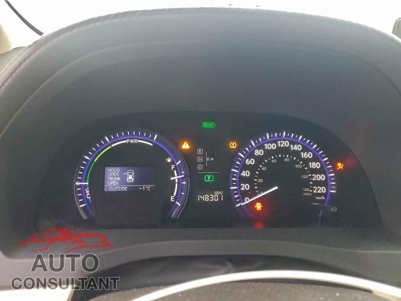 LEXUS HS 2010 - JTHBB1BAXA2002423