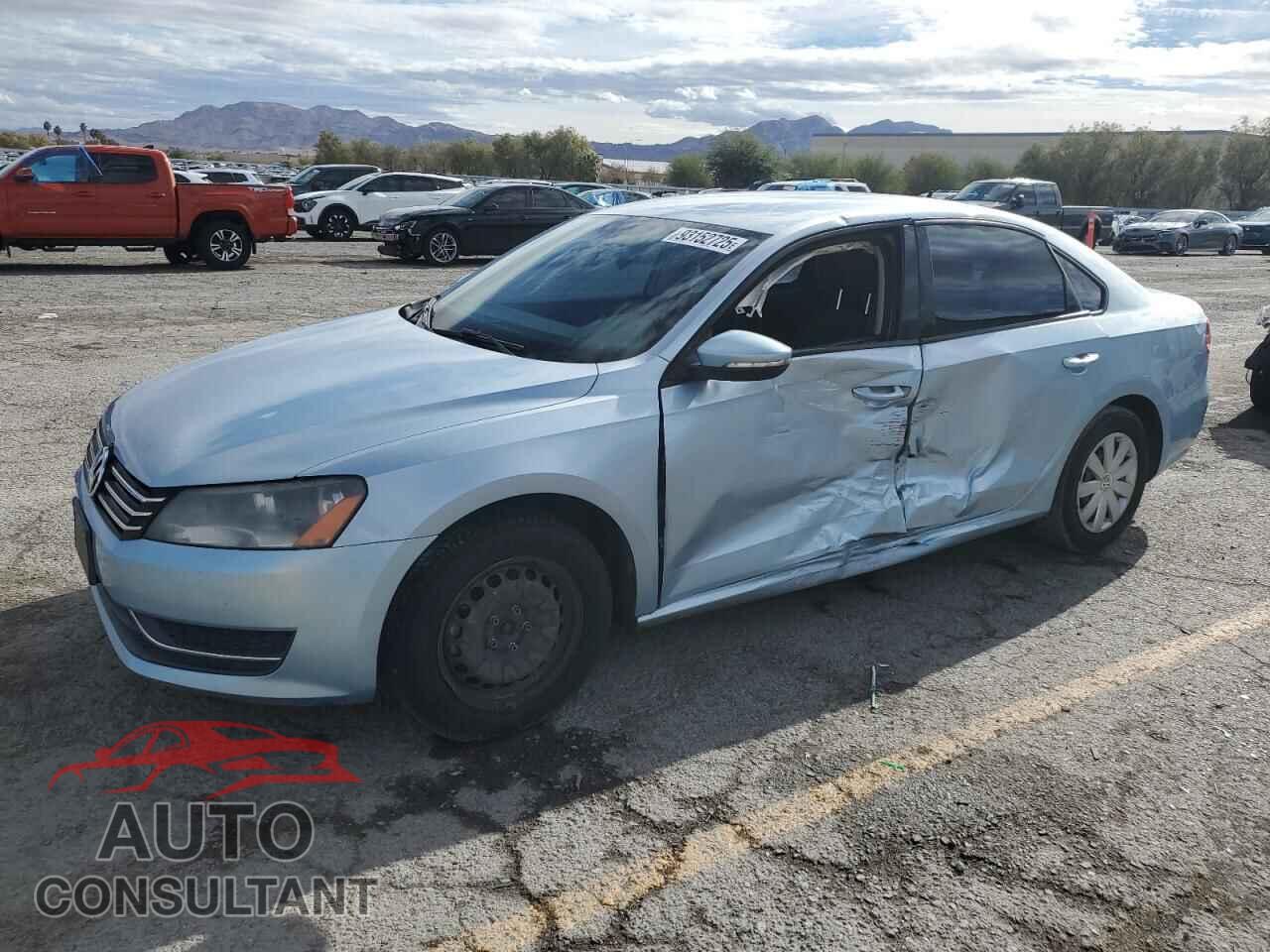 VOLKSWAGEN PASSAT 2012 - 1VWAP7A38CC058553
