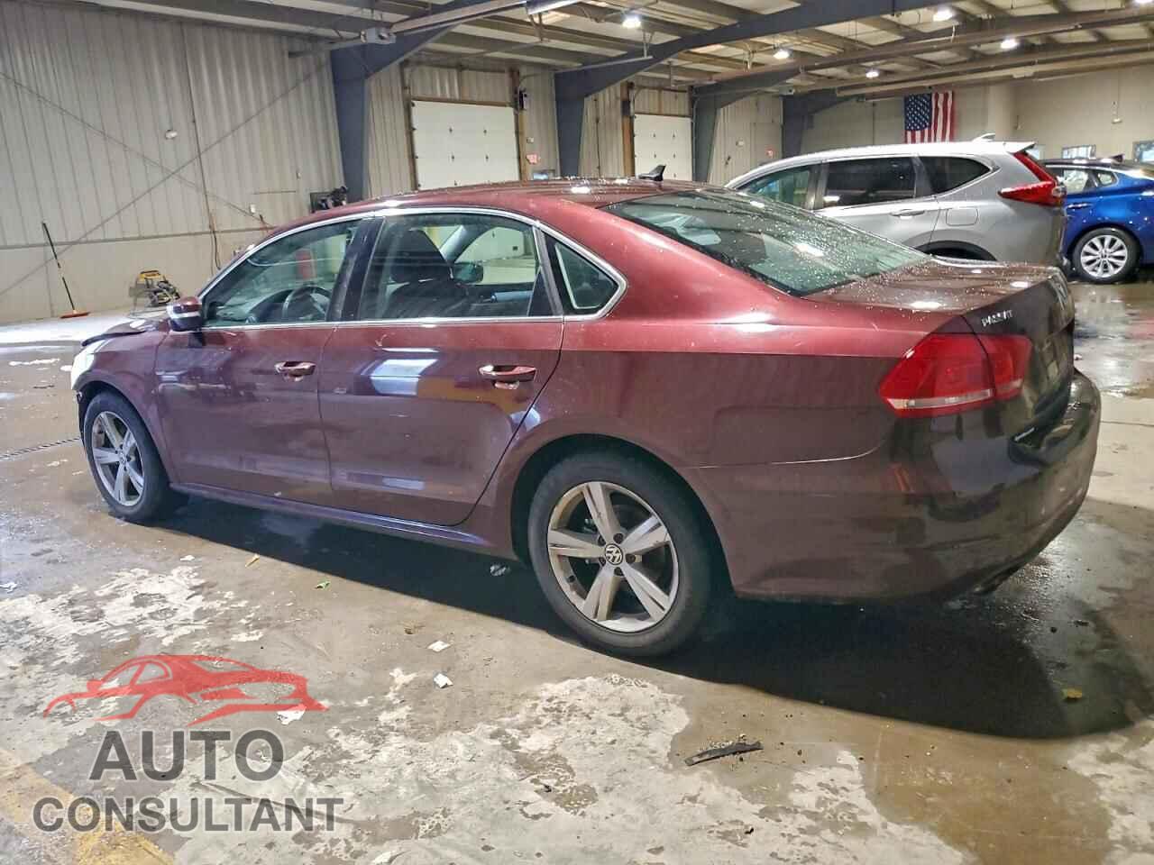 VOLKSWAGEN PASSAT 2013 - 1VWBP7A31DC046590